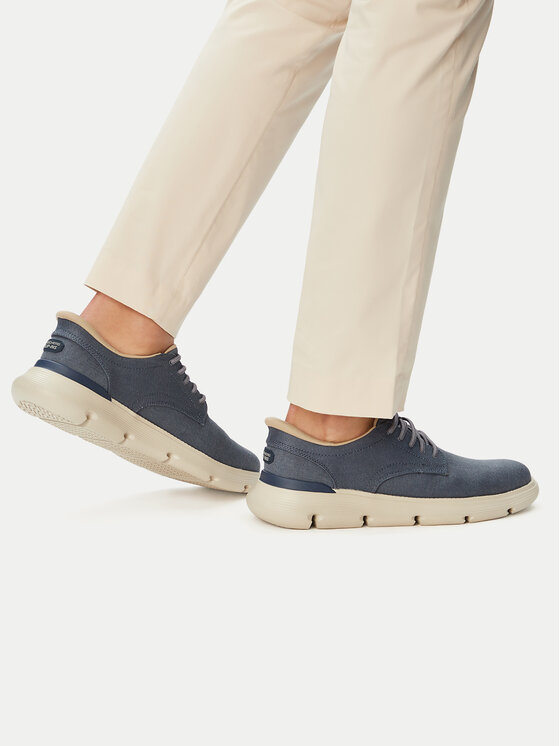 Skechers Półbuty Slip-Ins: Garza - Clive 205352/BLU Niebieski