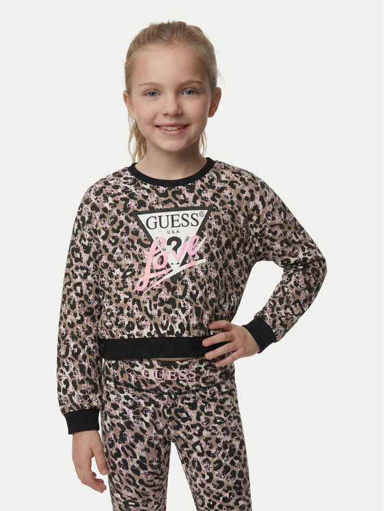 Guess Bluza J6YQ04 K3897 Czarny Regular Fit