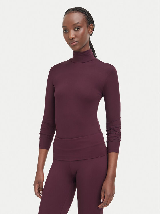 Guess Body V6BP04 K6317 Bordowy Slim Fit