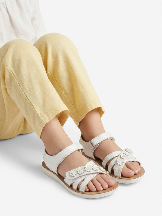 DeeZee Sandały CEO-S3S16619 Biały