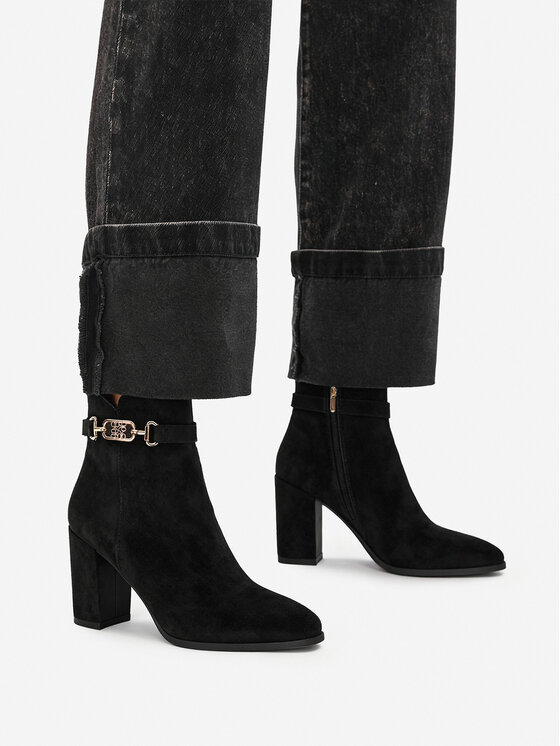 Nine West Botki CEO-ZAINA-01 Czarny