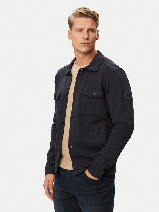 JOOP! Jeans Kurtka koszulowa Jjj-Doyle 30103336 Granatowy Regular Fit