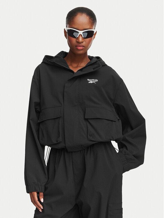 Reebok Kurtka przejściowa Agata RK25681CCW Czarny Regular Fit
