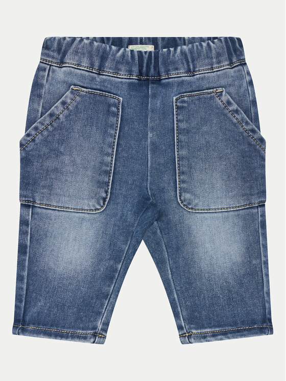 United Colors Of Benetton Jeansy 4MAGAF01A Niebieski Regular Fit