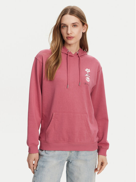 Roxy Bluza ERJFT04952 Różowy