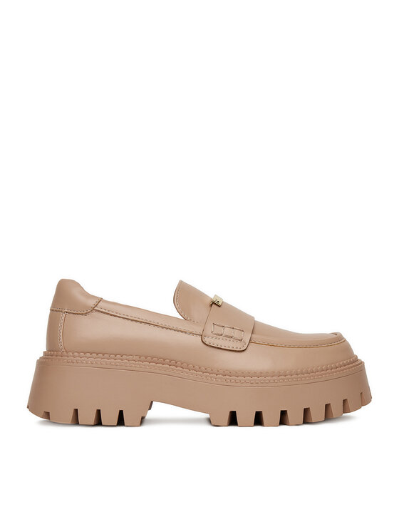 DeeZee Loafersy HY19001-2 Beżowy