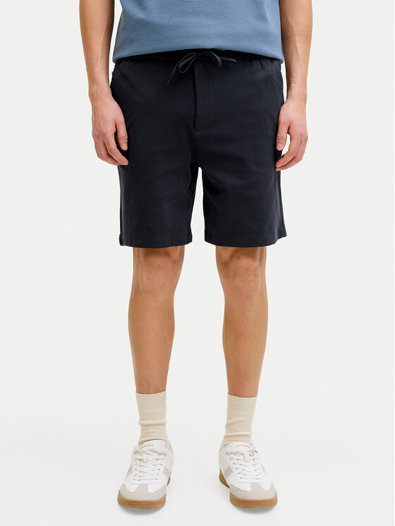 Jack & Jones Szorty materiałowe Ace Neo 12292443 Granatowy Regular Fit