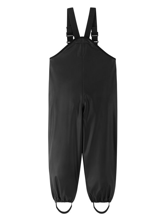 Reima Spodnie przeciwdeszczowe Lammikko 5100026A Czarny Regular Fit