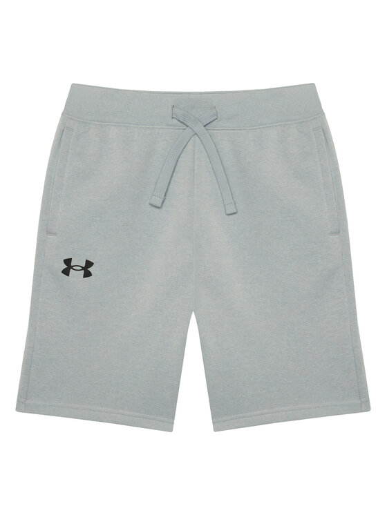 Under Armour Szorty sportowe Rival 1363508 Szary Regular Fit