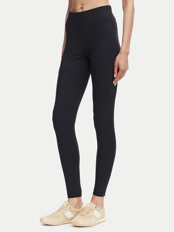 Beverly Hills Polo Club Legginsy P-SS26W-TL516528-0298 Granatowy Slim Fit