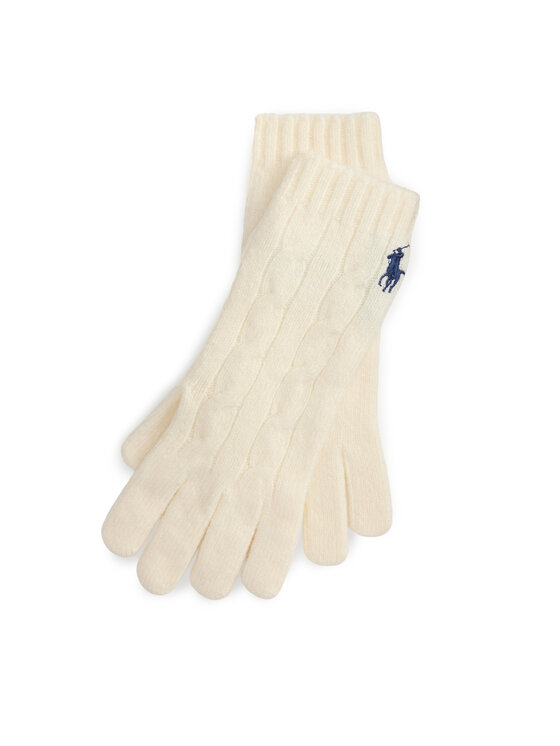 Polo Ralph Lauren Rękawiczki 455981440002 Beżowy