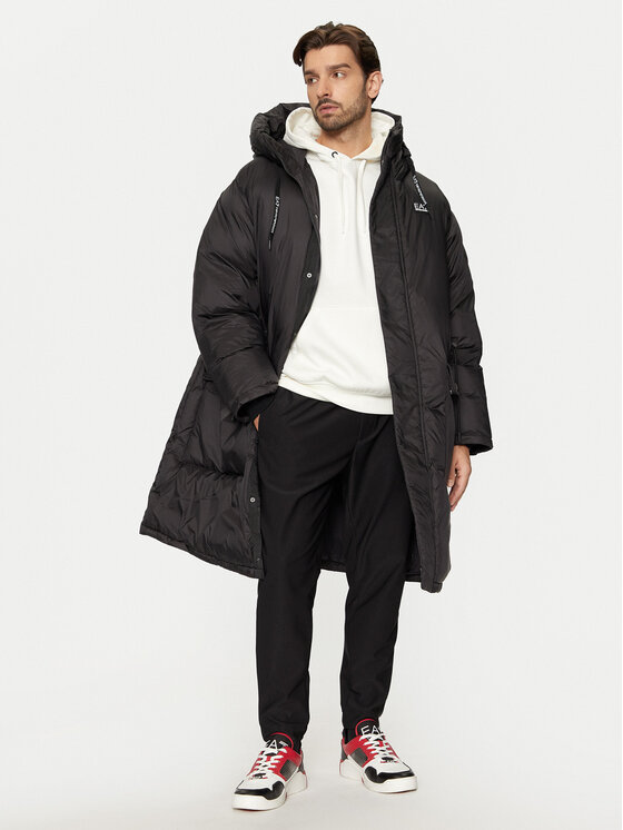 EA7 Emporio Armani Kurtka zimowa 6DPL01 PNGAZ 1200 Czarny Regular Fit