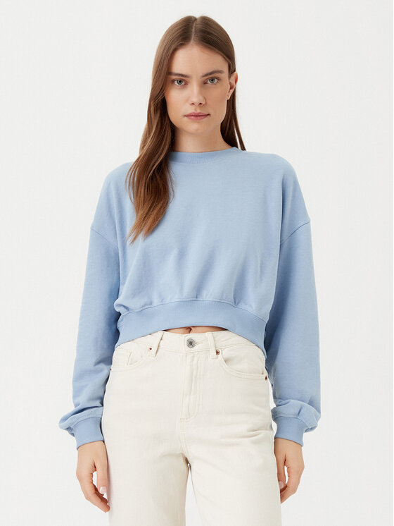ONLY Bluza Bella 15341904 Błękitny Regular Fit