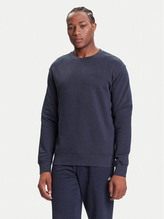 Quiksilver Bluza Salt Water Crew EQYFT05158 Granatowy Regular Fit
