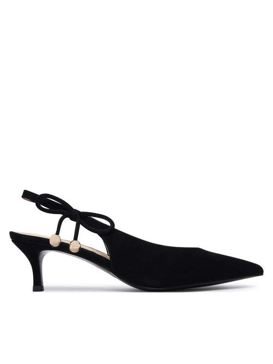 Furla Czółenka Poppy Slingback YM24FPO C10000 CN O6000 Czarny