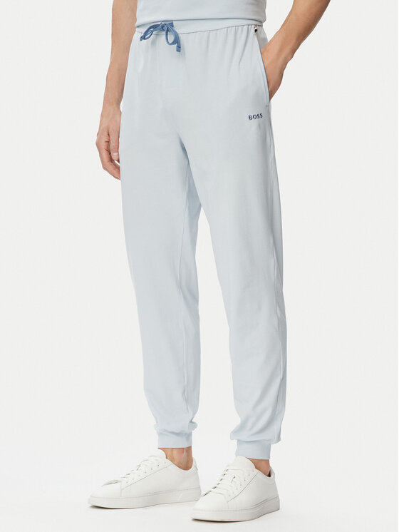 BOSS Spodnie dresowe Mix&Match 50515305 Niebieski jasny Regular Fit