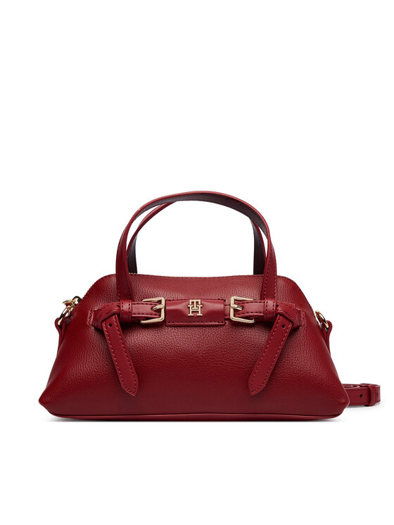 Tommy Hilfiger Torebka Th Buckle Mini AW0AW19034 Czerwony