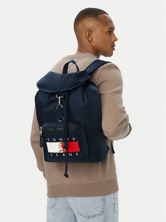 Tommy Jeans Plecak Tjm Archive Backpack AM0AM14623 Granatowy