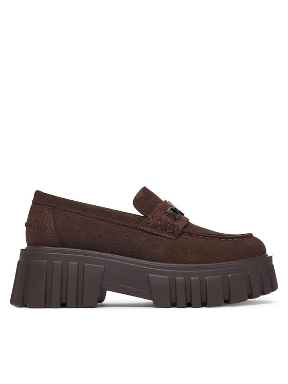 REPLAY Loafersy GWLB2 .000.C0203L Brązowy