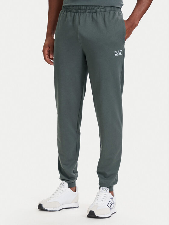 EA7 Emporio Armani Spodnie dresowe 8NPP66 PJVRZ U8085 Szary Regular Fit