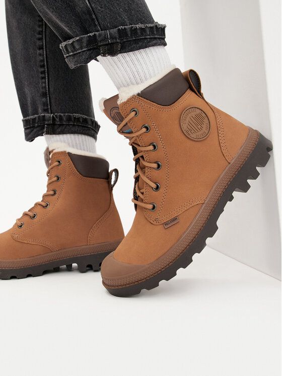 Palladium Trapery Pampa Sport Cuff Wps 72992-697-M Brązowy