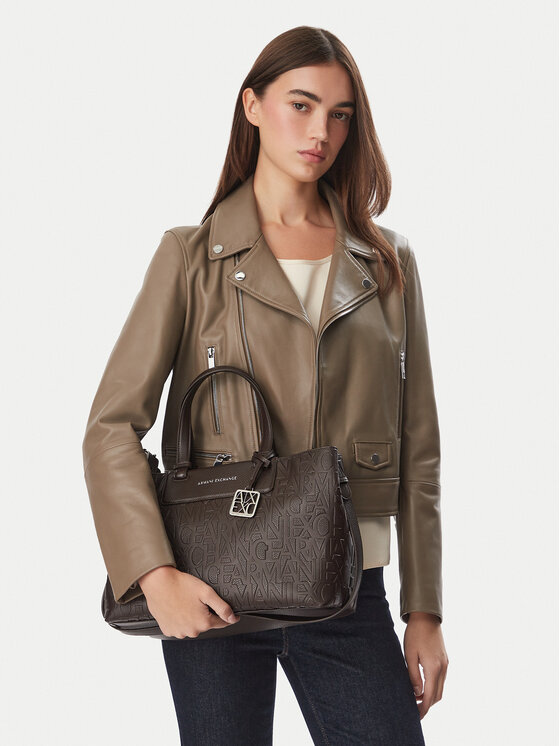 Armani Exchange Torebka XW001222 AF15774 U6032 Brązowy ciemny