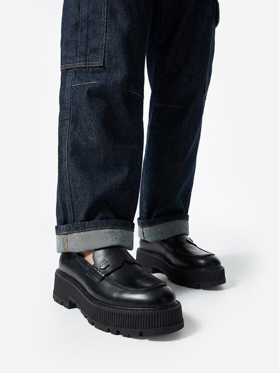 G-STAR Loafersy CEO-ELIF-9001-25-1 Czarny