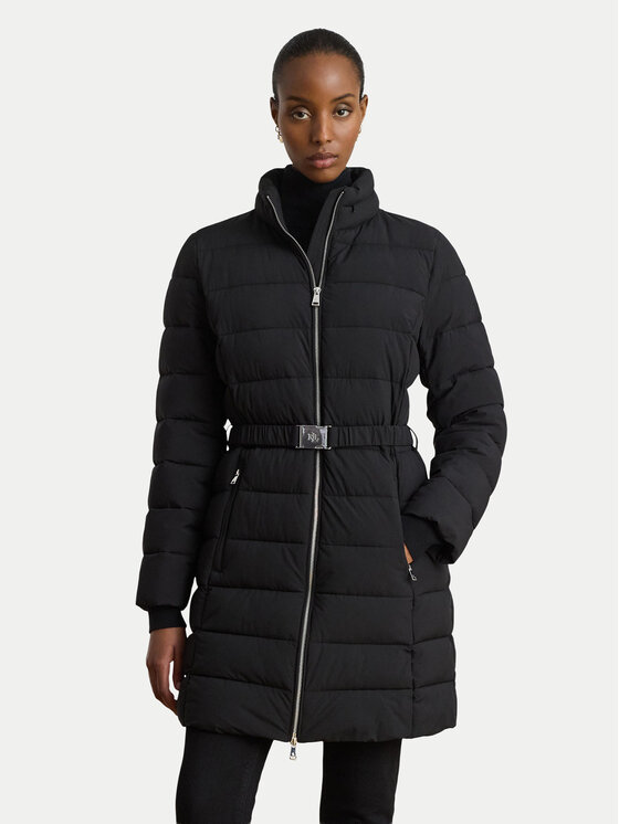 LAUREN RALPH LAUREN Kurtka zimowa 297P18069001 Czarny Regular Fit