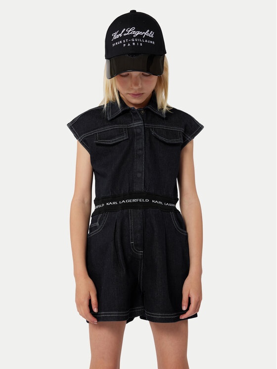 Karl Lagerfeld Kids Kombinezon Z30101 D Granatowy Regular Fit