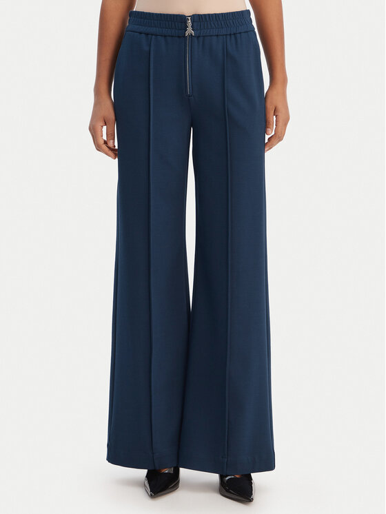 Patrizia Pepe Spodnie materiałowe 8P0813/A715 Niebieski Wide Leg
