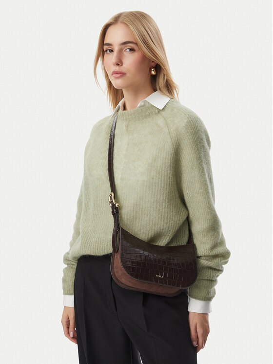 Furla Torebka Sara Small WB02138 BX3178 3244S Brązowy ciemny