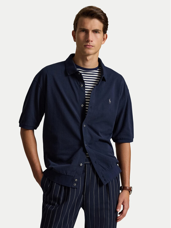 Polo Ralph Lauren Koszula 710B18514003 Granatowy Regular Fit