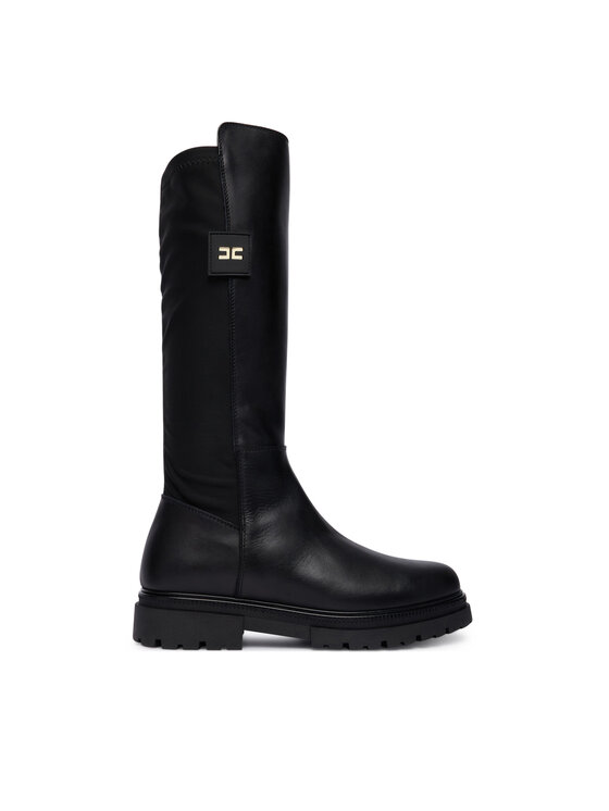 Elisabetta Franchi Oficerki F4A6-E0709-1333 Czarny