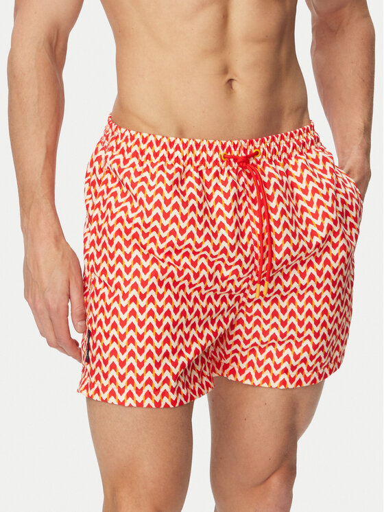 Ysabel Mora Szorty kąpielowe 90397 Czerwony jasny Regular Fit