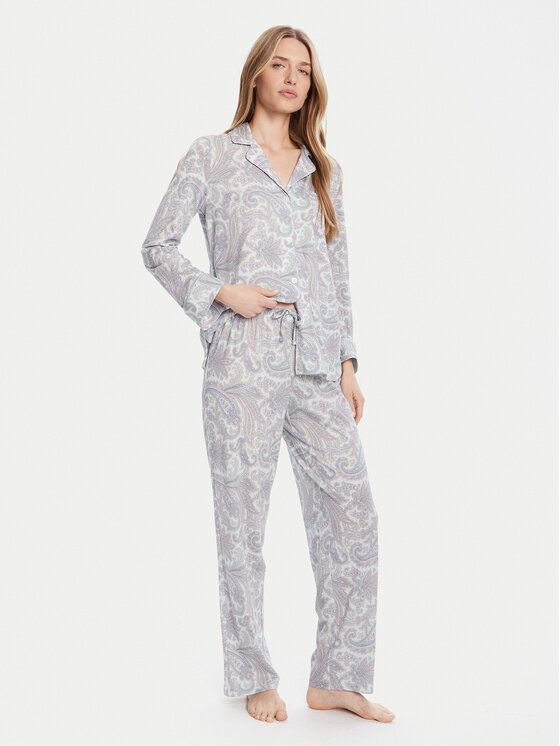 LAUREN RALPH LAUREN Piżama ILN92451 Kolorowy Regular Fit