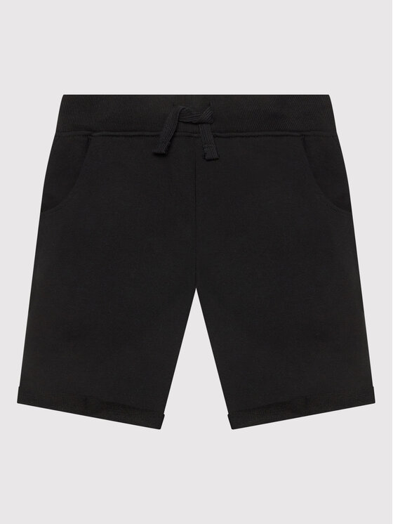 Guess Szorty sportowe L93Q25 KAUG0 Czarny Regular Fit