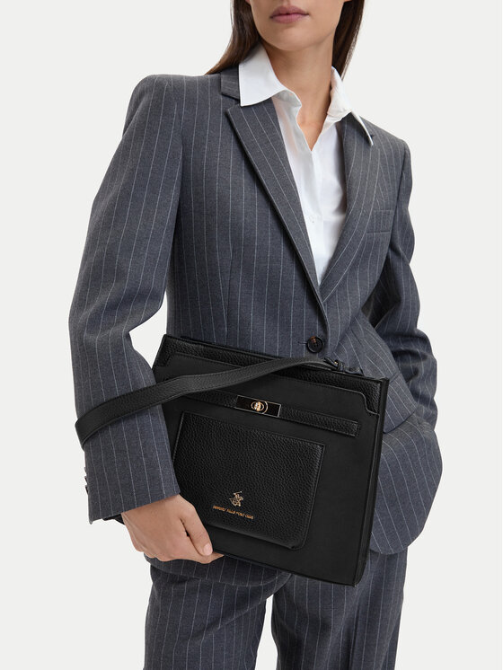 Beverly Hills Polo Club Torebka CEO-BHPC-C-018-10 Czarny
