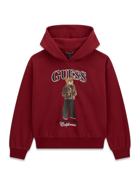 Guess Kids Sweter 184388 Czerwony Classic Fit