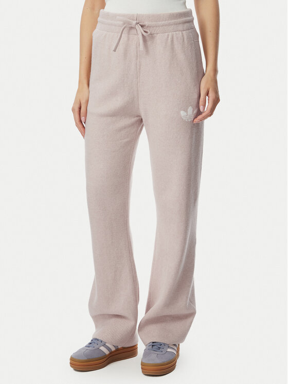 adidas Spodnie dresowe Essentials KR9180 Beżowy Loose Fit