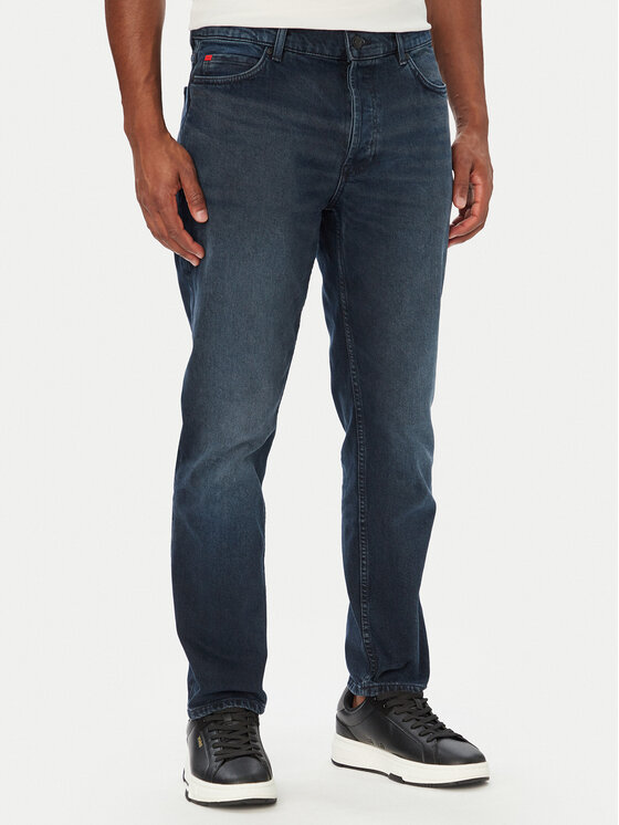 HUGO Jeansy HUGO 634 50561474 Granatowy Tapered Fit