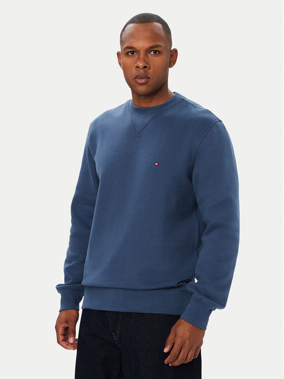Tommy Hilfiger Bluza Seasonal MW0MW40000 Niebieski Regular Fit