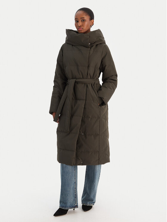 Vero Moda Kurtka puchowa Leonie 10311566 Szary Regular Fit