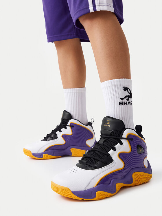 SHAQ Buty do koszykówki EO-DEVASTATOR 3.0 AQ95078B-U Fioletowy