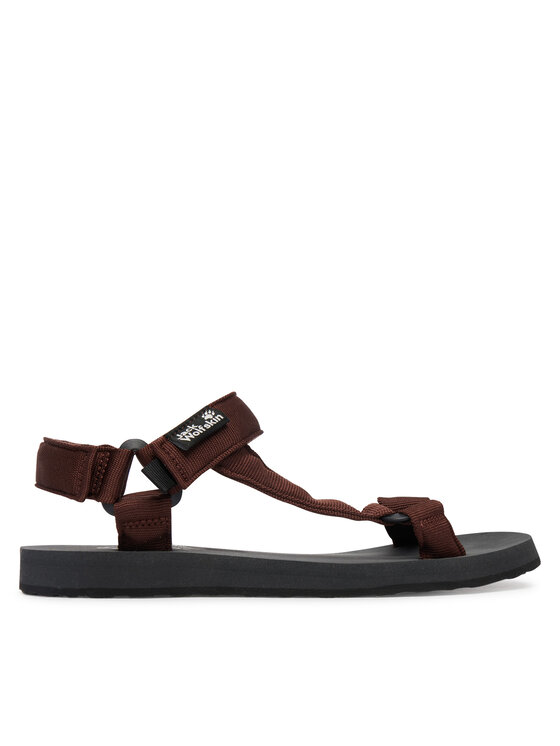 Jack Wolfskin Sandały Taiga A65623 Brązowy ciemny