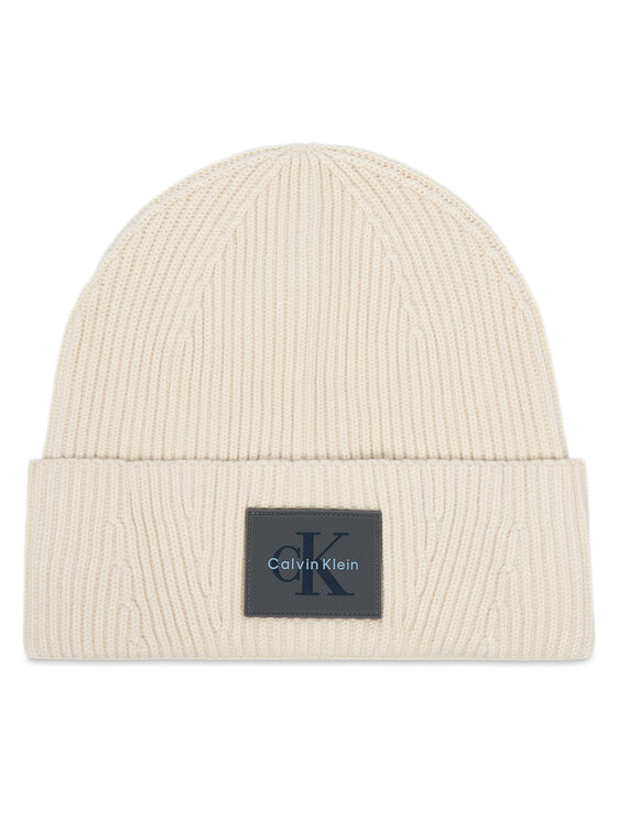 Calvin Klein Czapka Monologo LV04D8096G Szary