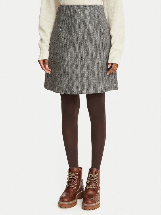 Weekend Max Mara Spódnica midi Farnese 2625106072 Szary Regular Fit