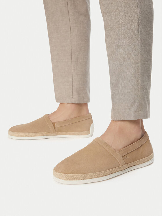 GINO ROSSI Espadryle EO-TOMO-01 126AM Beżowy jasny