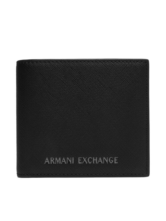 Armani Exchange Portfel XM000167 AF26659 MC043 Czarny