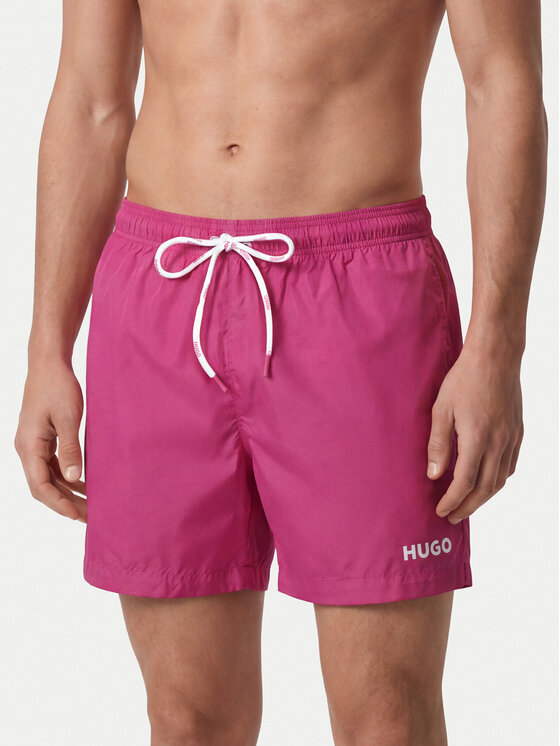 HUGO Szorty kąpielowe Haiti 50469312 Różowy Regular Fit