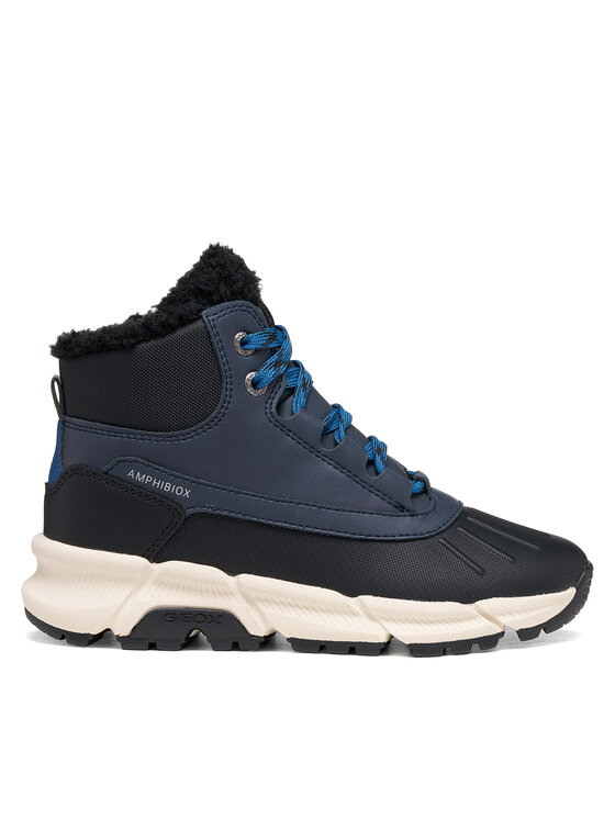 Geox Trzewiki J Flexyper Plus Boy B Abx J56LCB 0MECE C4002 S Granatowy